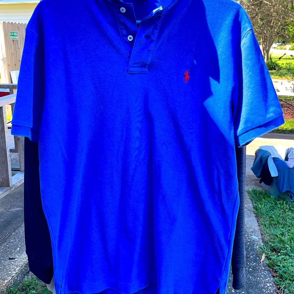 Polo by Ralph Lauren- blue polo